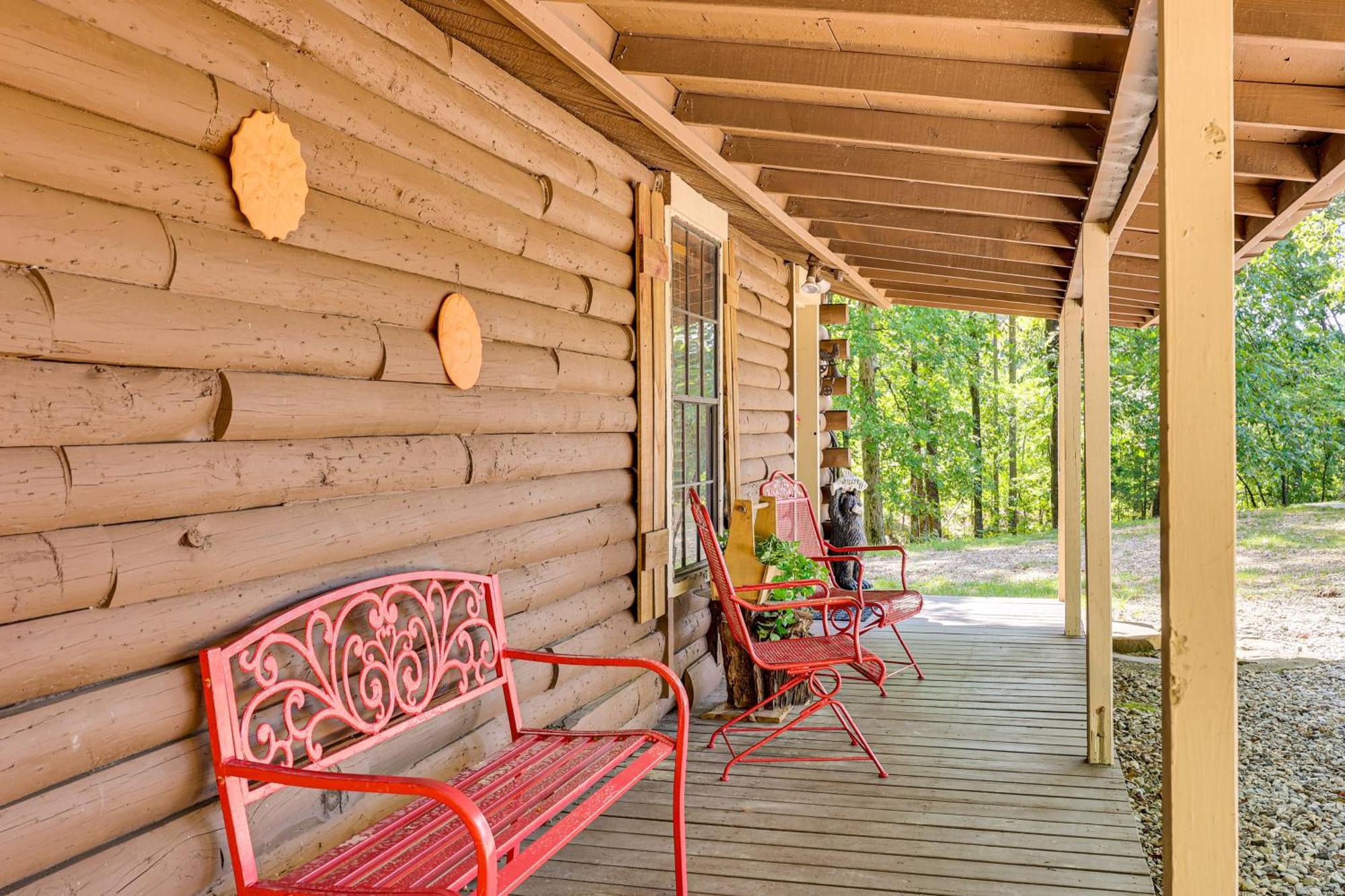 Arkansas Log Cabin Rental Near Lake Greeson! Mount Moriah Экстерьер фото