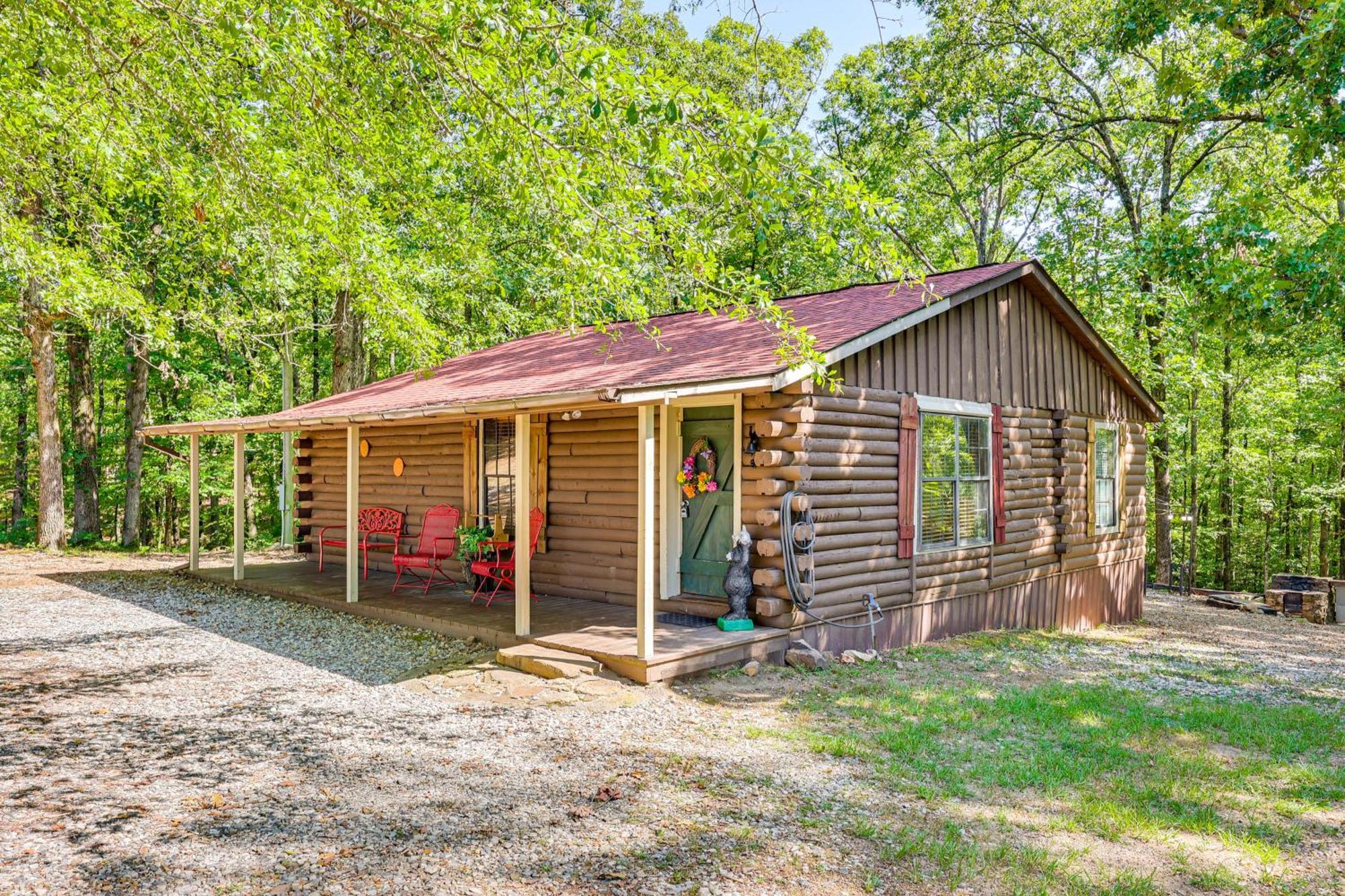 Arkansas Log Cabin Rental Near Lake Greeson! Mount Moriah Экстерьер фото