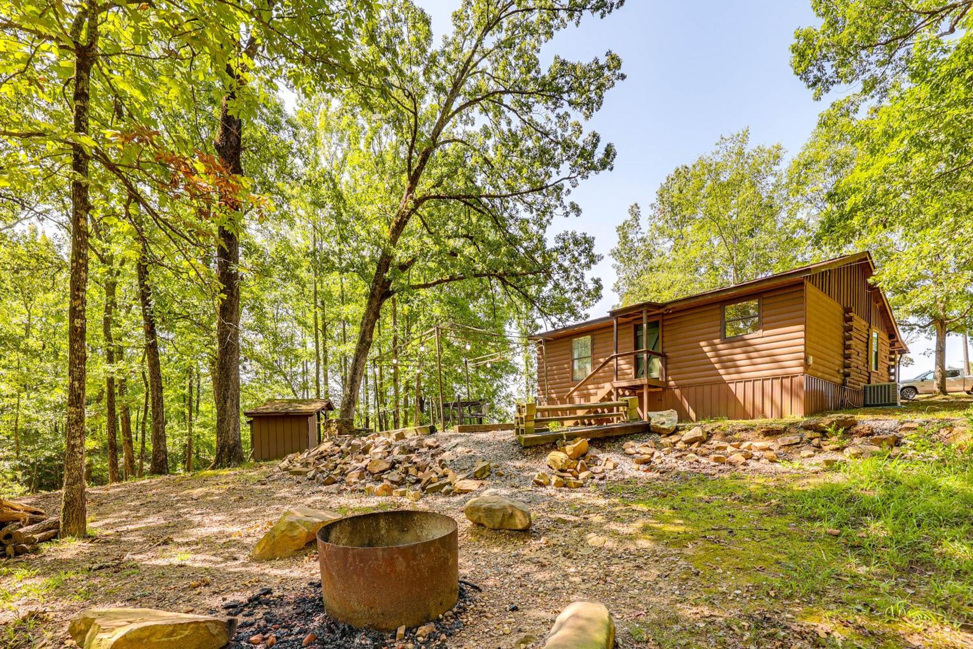Arkansas Log Cabin Rental Near Lake Greeson! Mount Moriah Экстерьер фото