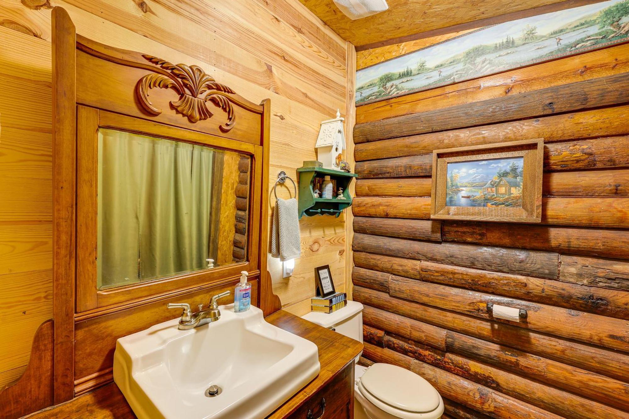 Arkansas Log Cabin Rental Near Lake Greeson! Mount Moriah Экстерьер фото
