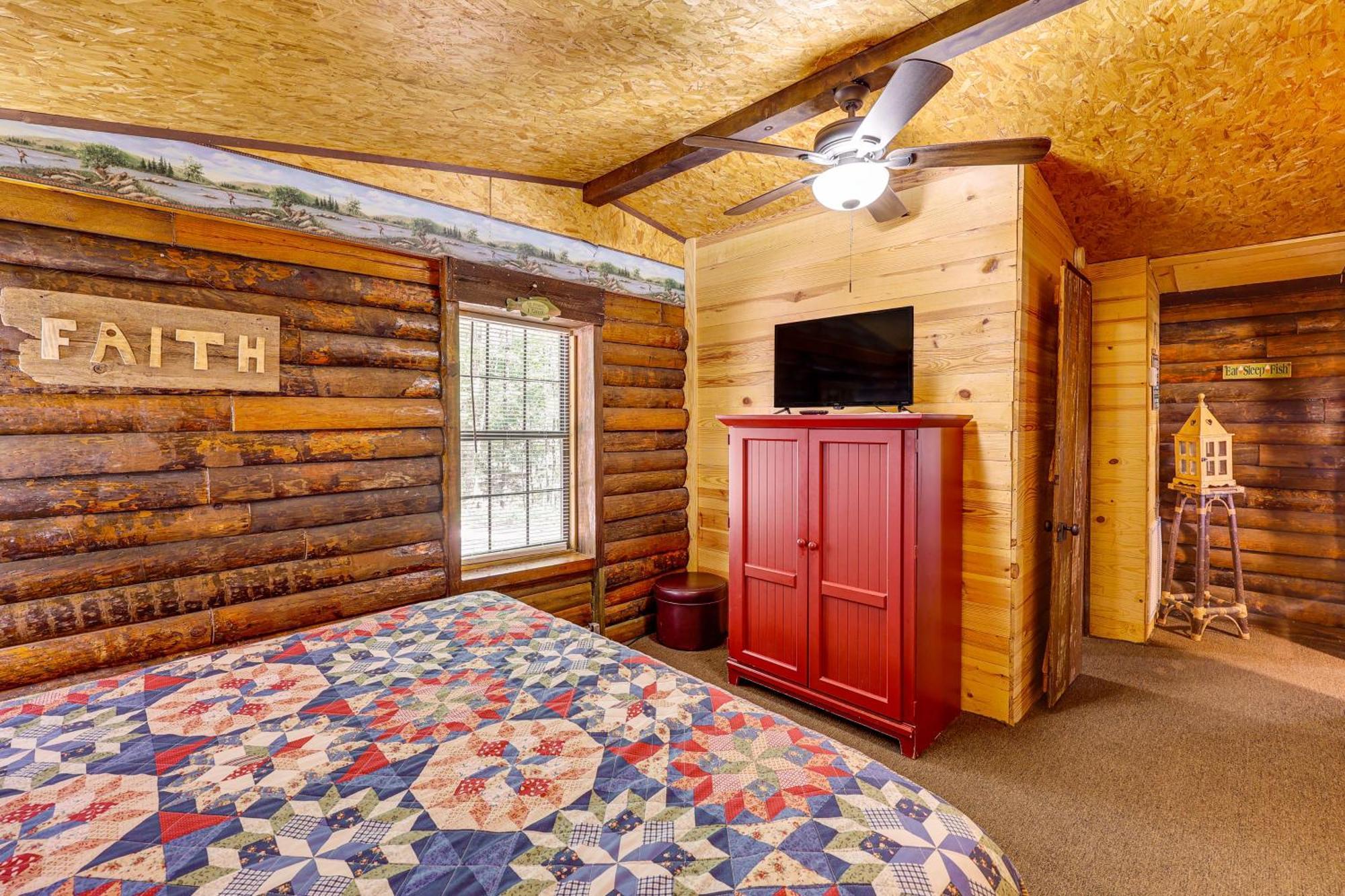 Arkansas Log Cabin Rental Near Lake Greeson! Mount Moriah Экстерьер фото
