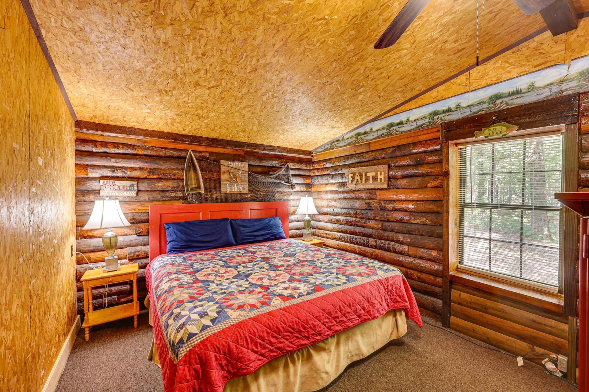 Arkansas Log Cabin Rental Near Lake Greeson! Mount Moriah Экстерьер фото