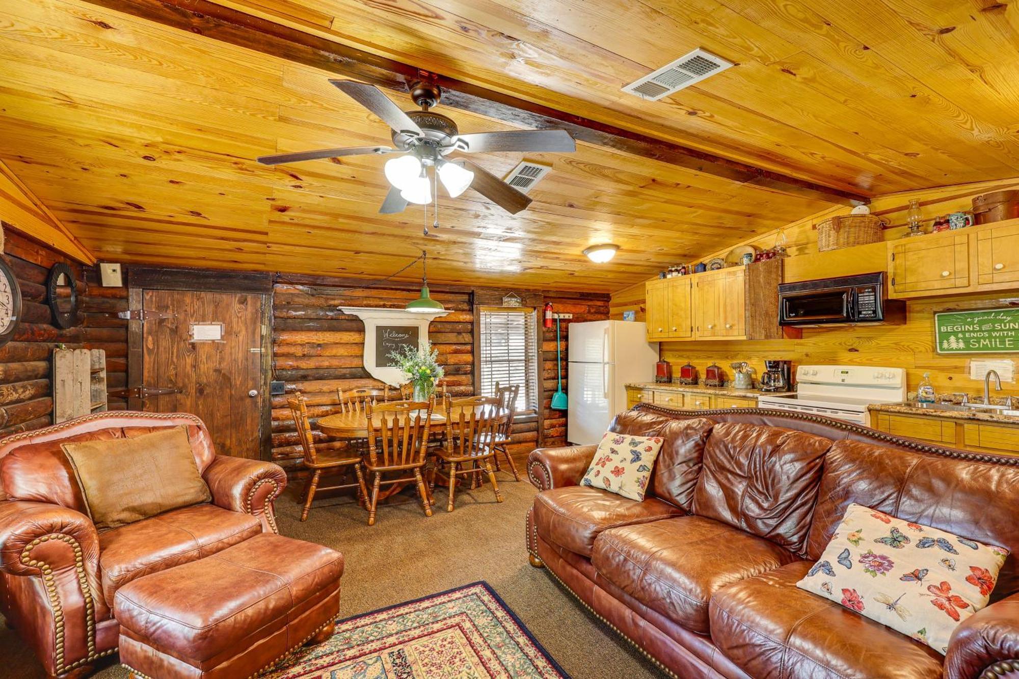 Arkansas Log Cabin Rental Near Lake Greeson! Mount Moriah Экстерьер фото