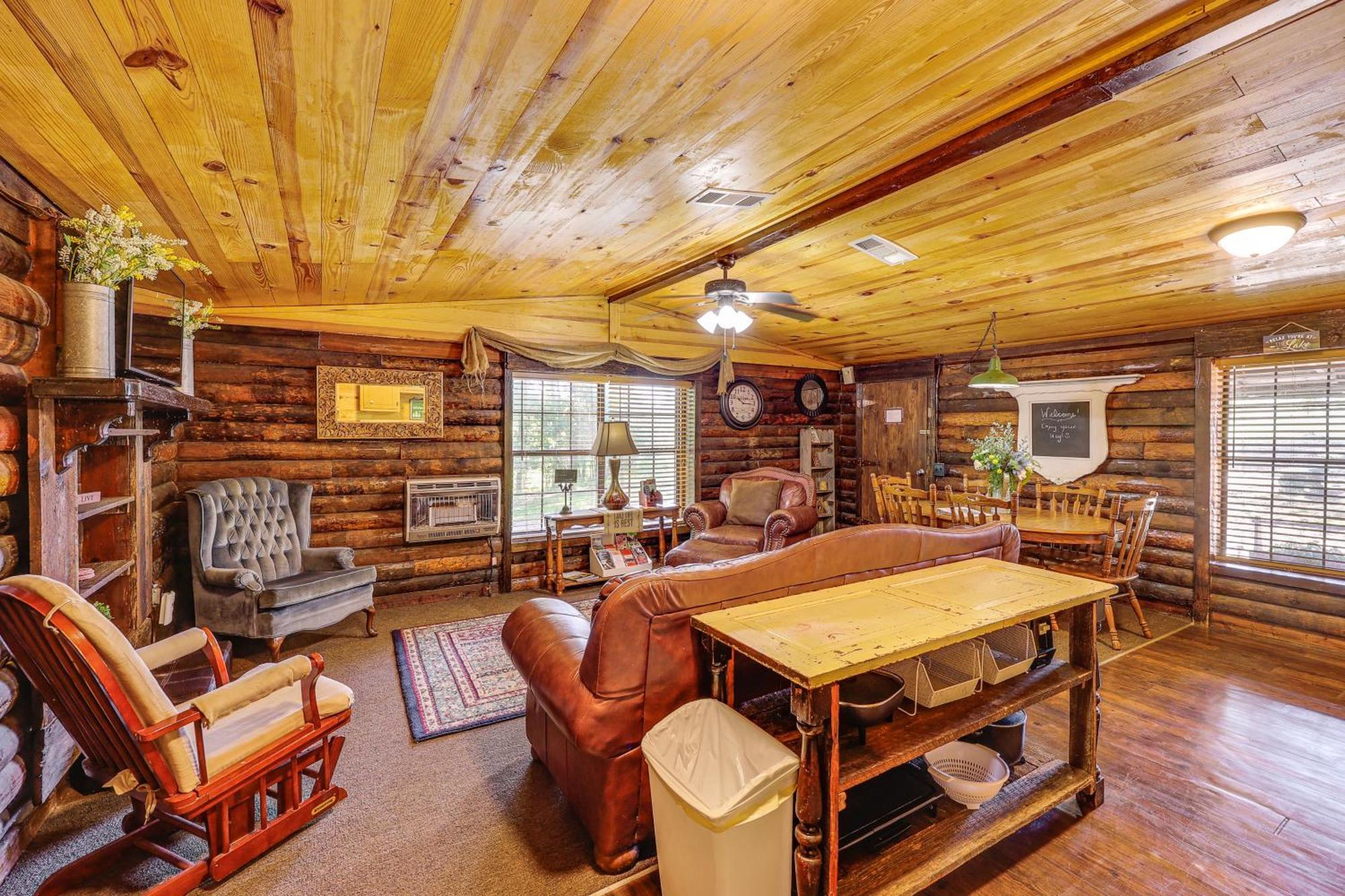 Arkansas Log Cabin Rental Near Lake Greeson! Mount Moriah Экстерьер фото