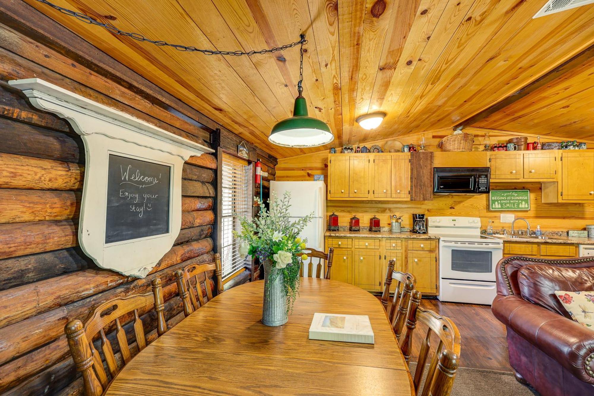 Arkansas Log Cabin Rental Near Lake Greeson! Mount Moriah Экстерьер фото