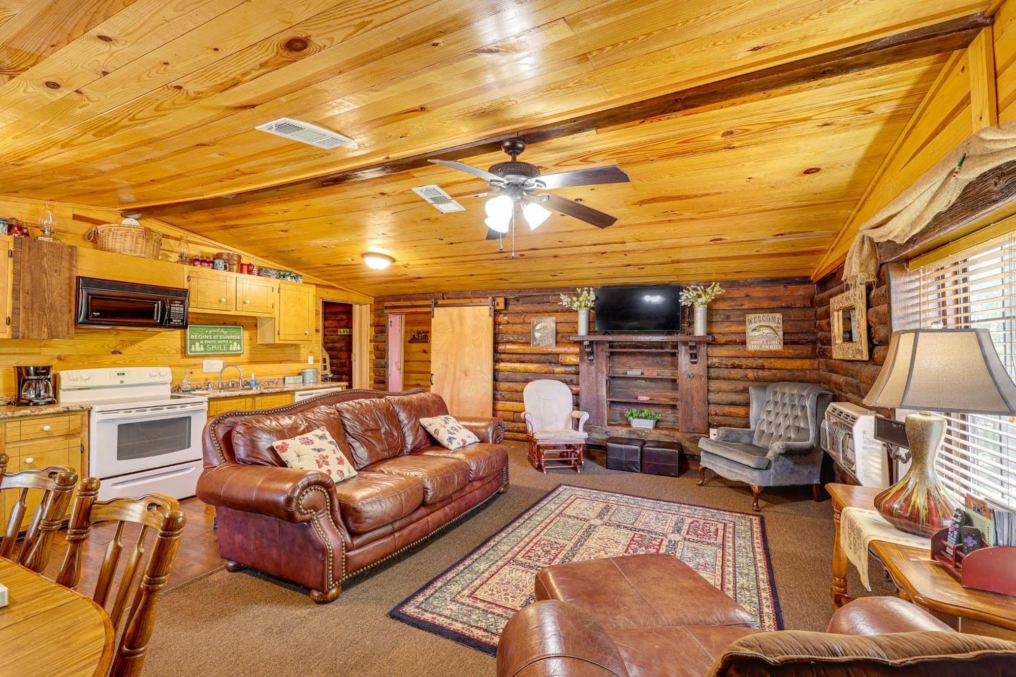 Arkansas Log Cabin Rental Near Lake Greeson! Mount Moriah Экстерьер фото